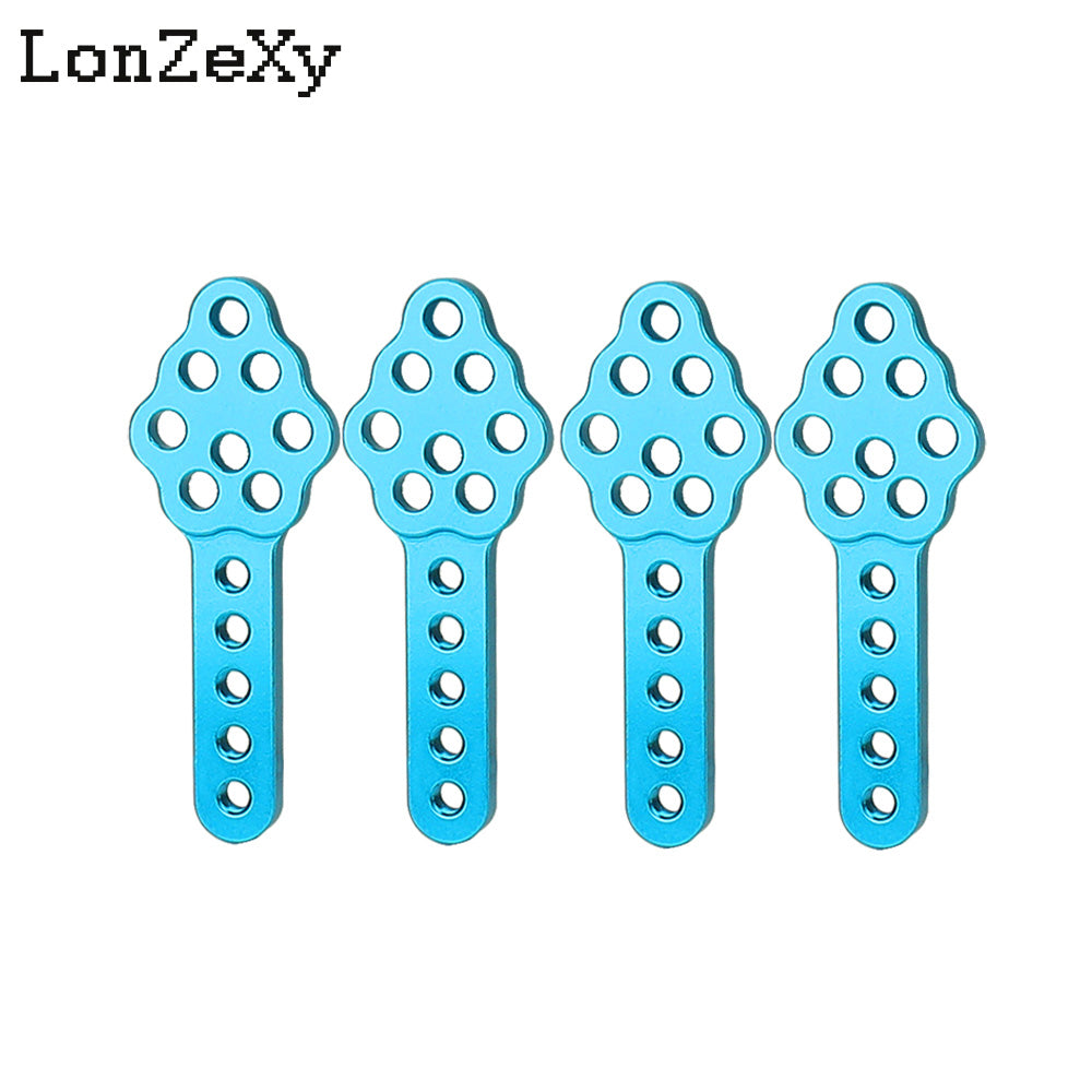 LONZEXY Metal Mount Adjust Height 4Pcs for SCX10 SCX10III
