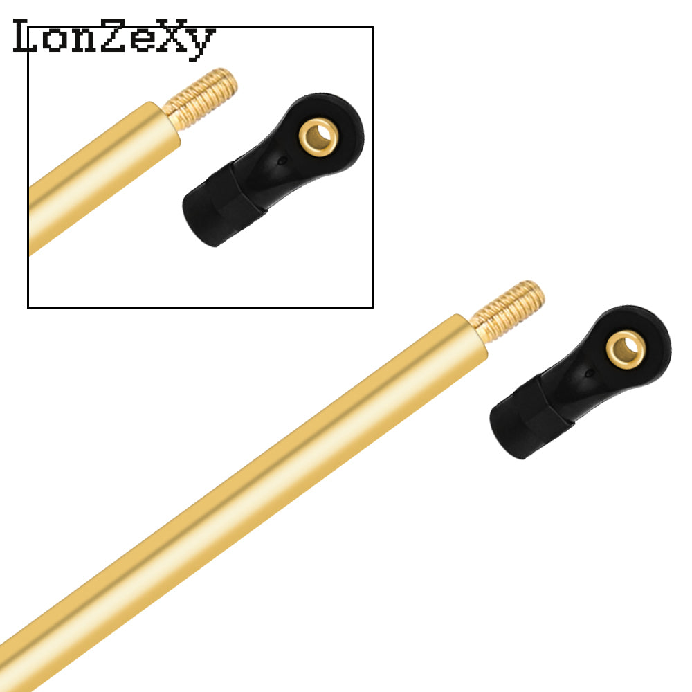 LONZEXY Brass High Clearance Links & Steering Links Set for 1/18 TRX4m