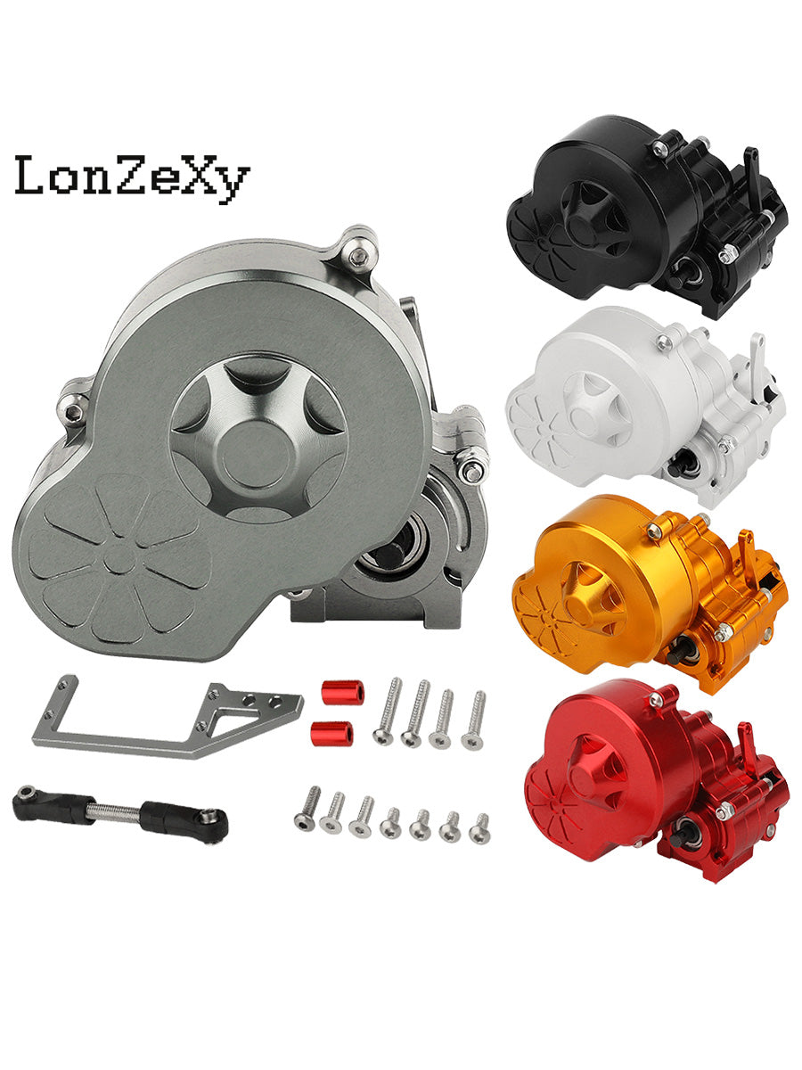 LONZEXY Metal Complete transmission box for SCX10