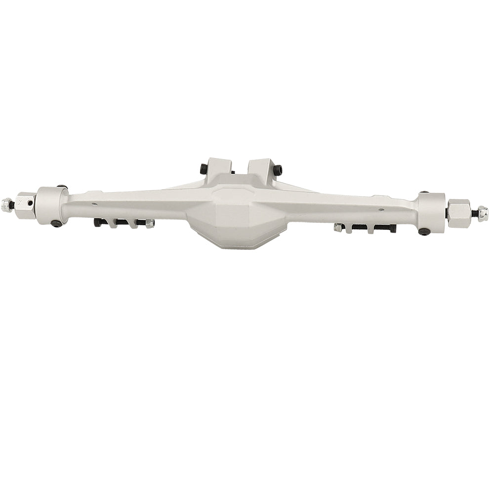 LonZeXy Metal Straight Front Rear Axle Assembly For SDM 1/10 RC Crawler Axial SCX10 III, RC Car Upgrade Replacement Parts
