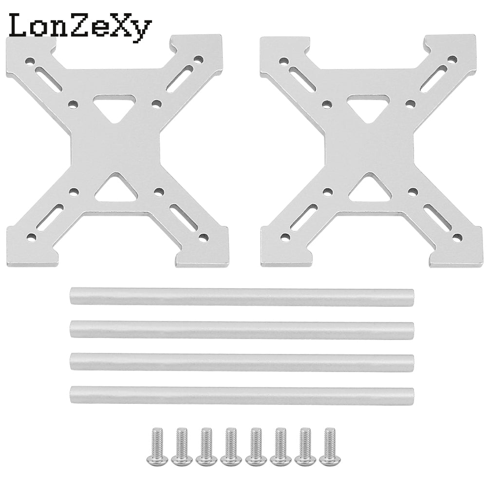 LONZEXY 1.0" Aluminum Wheel Tires Rack Storage for SCX24 AX24 TRX4M FCX24