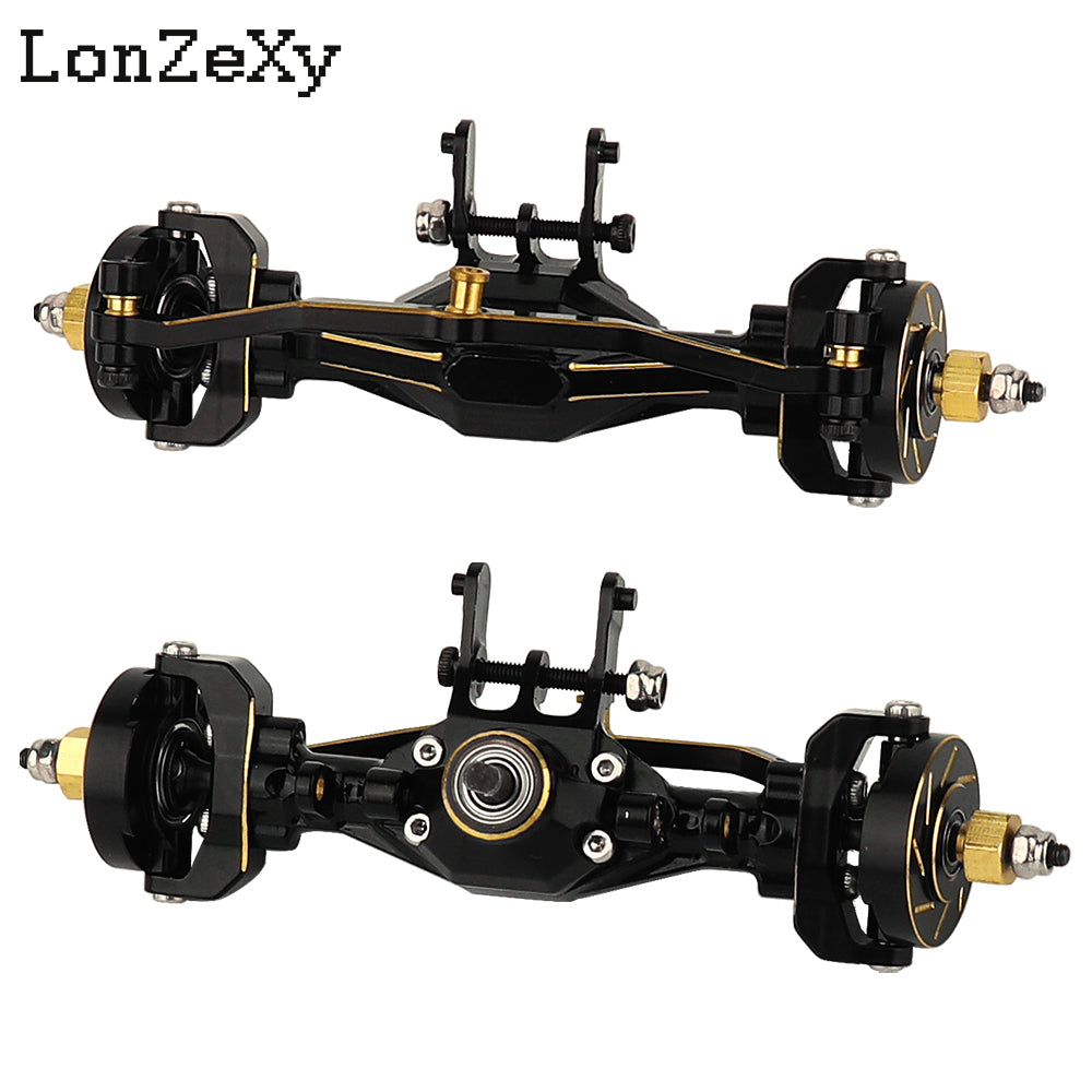 LONZEXY+4mm Aluminum Axles with Lay Down Servo Mount & Links for 1/18 TRX4M TRX4MT