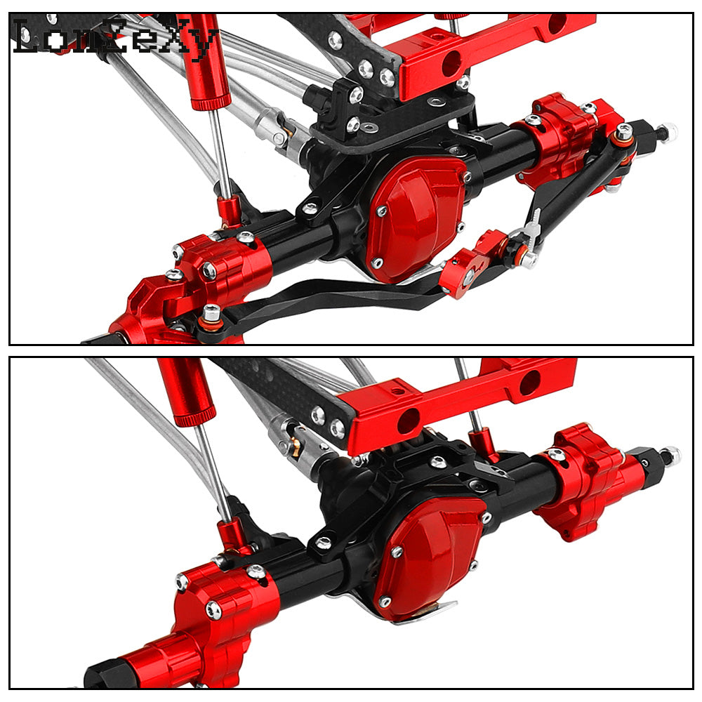 LONZEXY DIY 4x4 Heightened Frame for SCX10