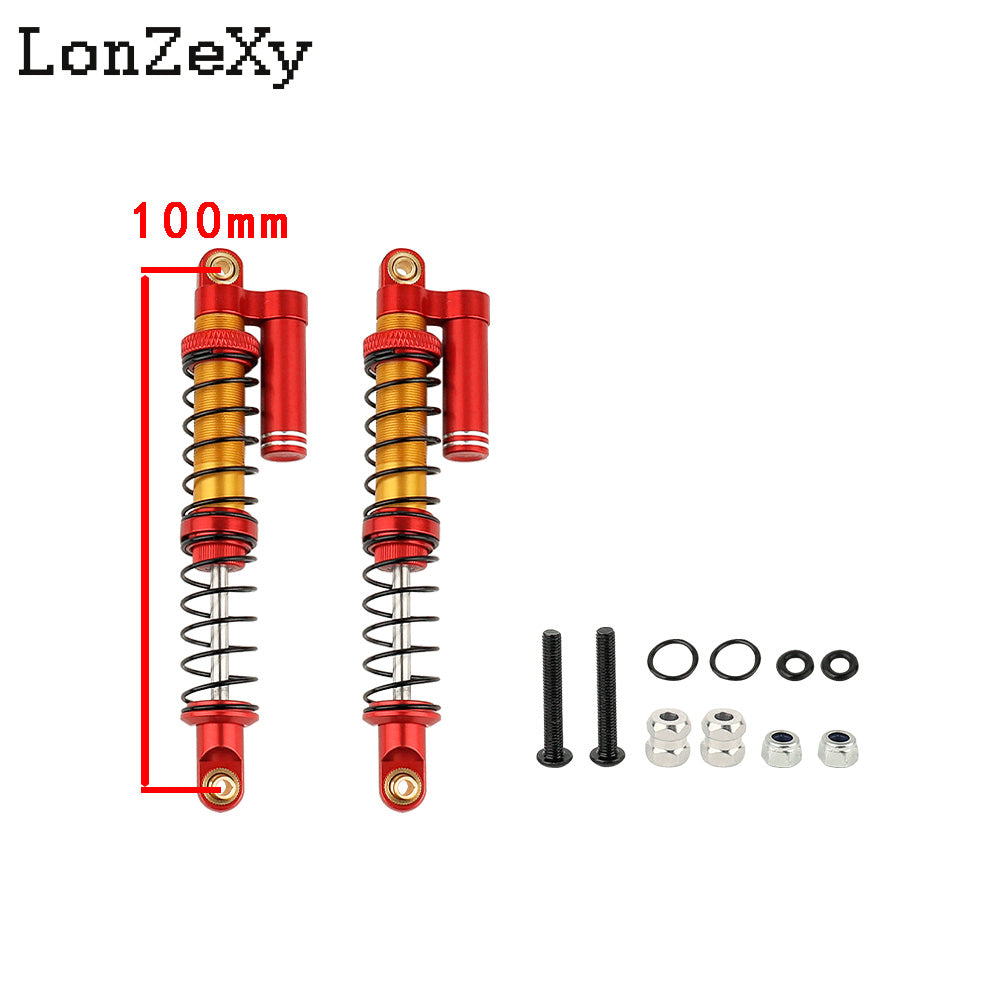Lonzexy 90mm Metal Suspension Shock for TRX-4 Wraith SCX10 II (1pcs)