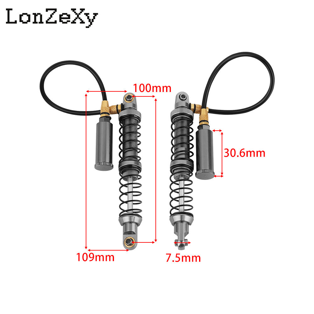 LONZEXY Climbing Shock 2pairs for 1/10 TRX4/6