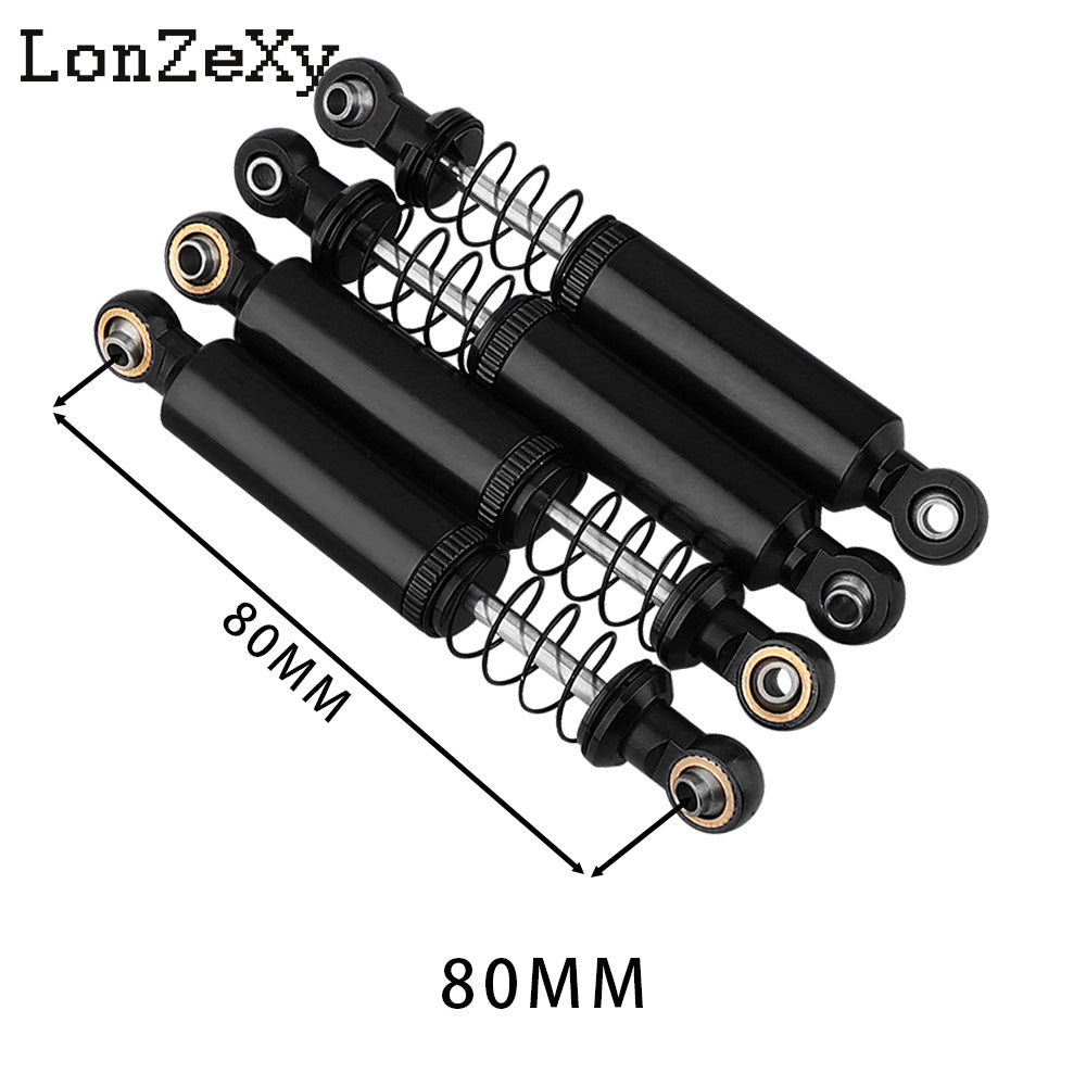 LONZEXY Oil Adjustable Shock Set for SCX10