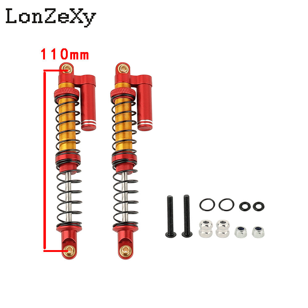 Lonzexy 90mm Metal Suspension Shock for TRX-4 Wraith SCX10 II (1pcs)