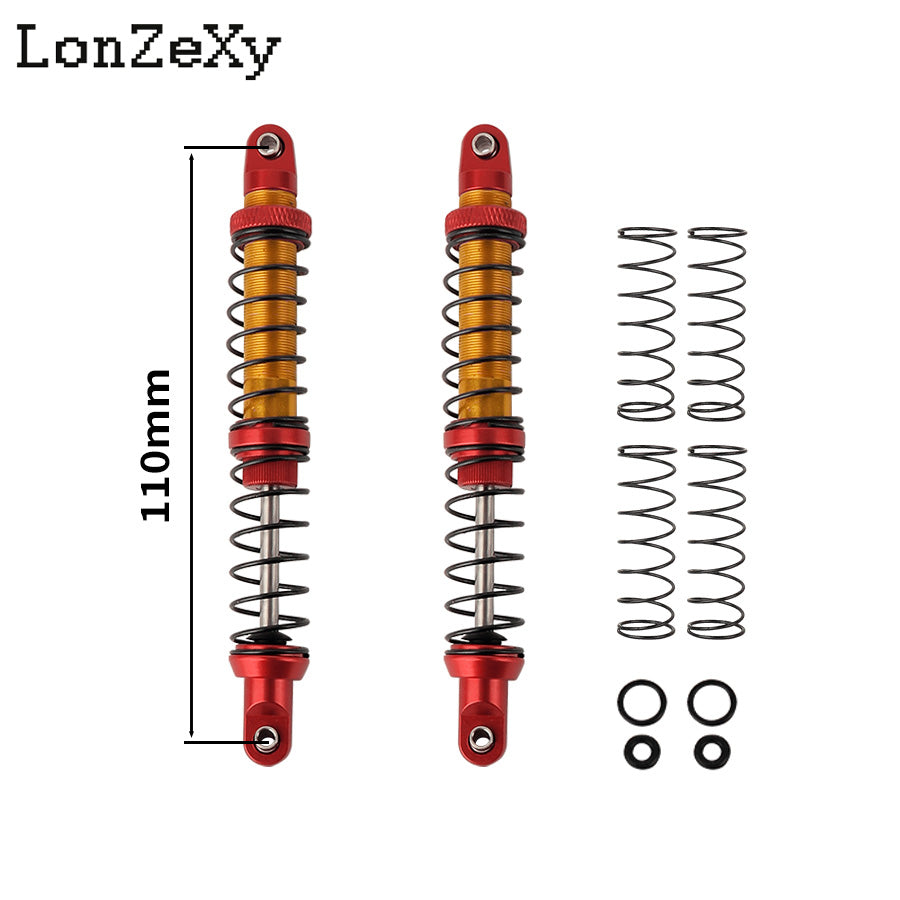 LONZEXY Absorber Set 4pcs for 1/10 SCX10 AXI231017 TRX-4