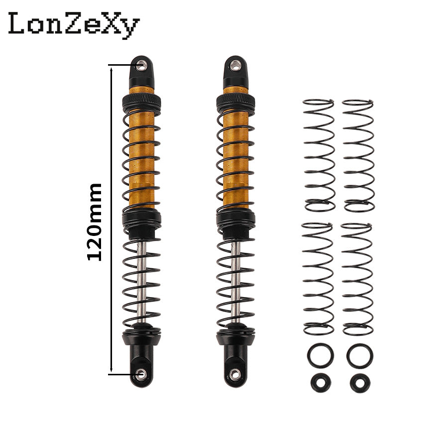 LONZEXY Absorber Set 4pcs for 1/10 SCX10 AXI231017 TRX-4