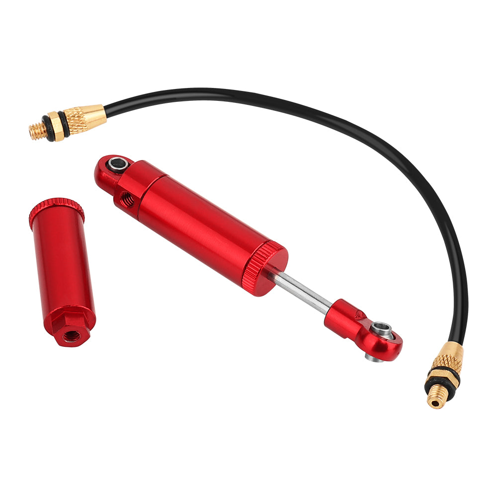 LonZeXy 4PCS Remote Reservoir Negative Pressure Shock Absorber 70/80/90/100/110mm Oil Damper For Axial SCX10 TRX4 TRX6 Wraith 1/10 RC Crawler Upgrade Parts