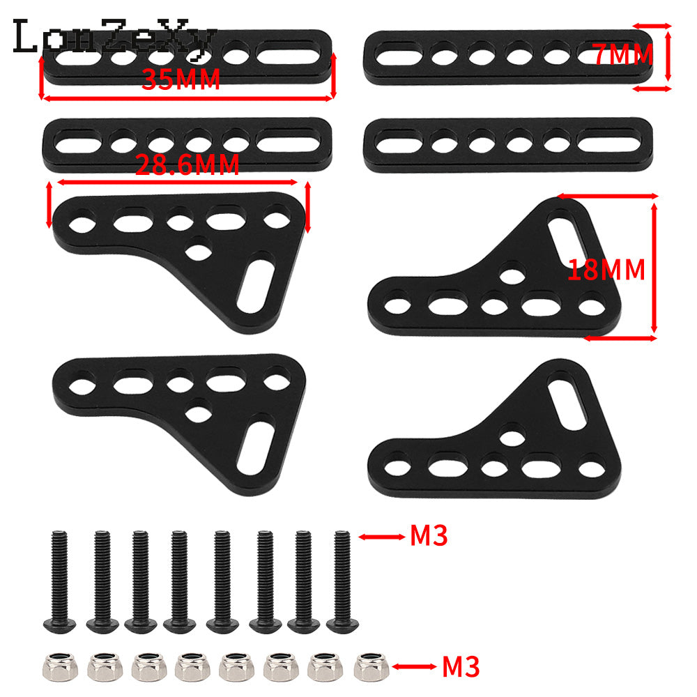 LONZEXY Metal Shock Bracket Damper Mount for SCX10