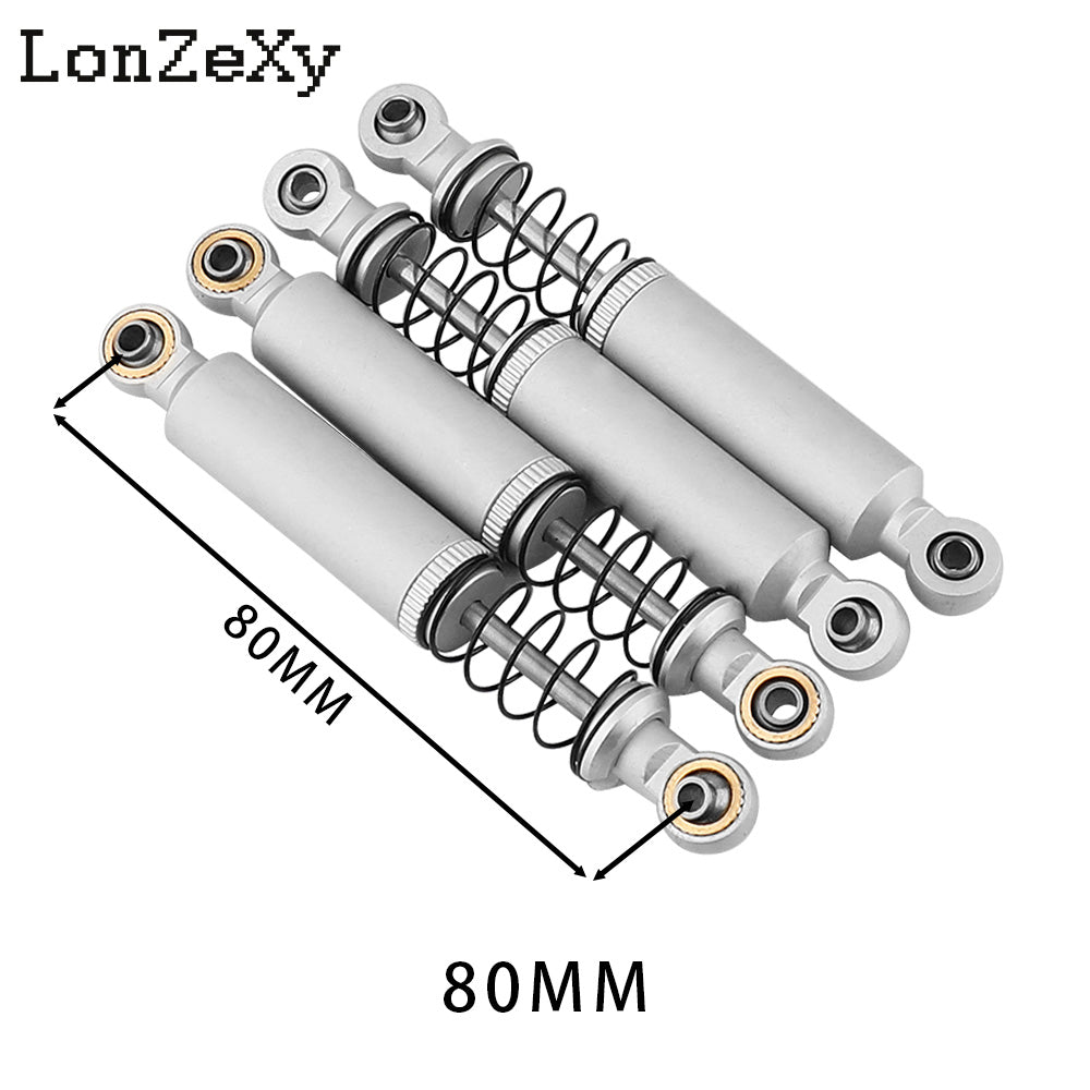 LONZEXY Oil Adjustable Shock Set for SCX10