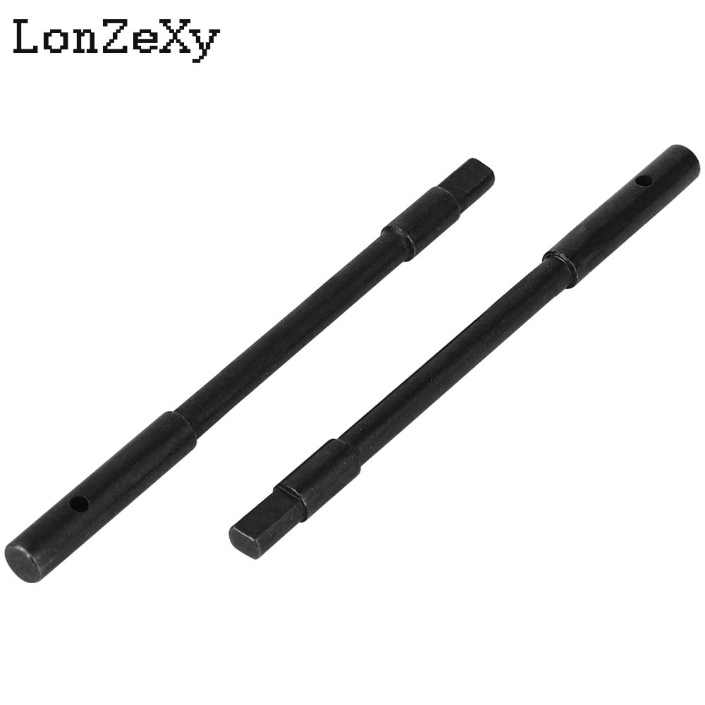 LONZEXY Axle Shaft with Gear for 1/10 SCX10 III