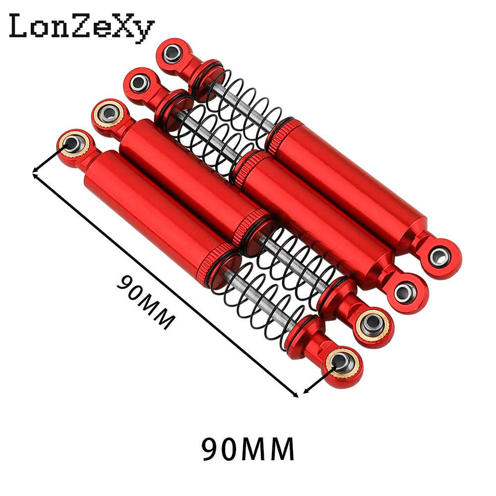 LONZEXY Oil Adjustable Shock Set for SCX10