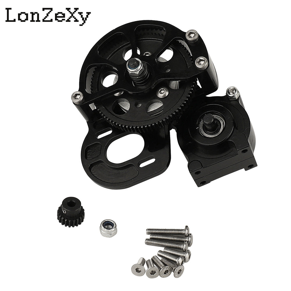 LONZEXY Metal Forward Transmission Gearbox for SCX10 & SCX10 II