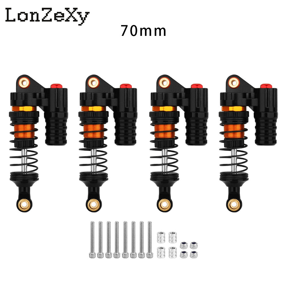 LONZEXY Alloy Shock Damper for SCX10 4PCS