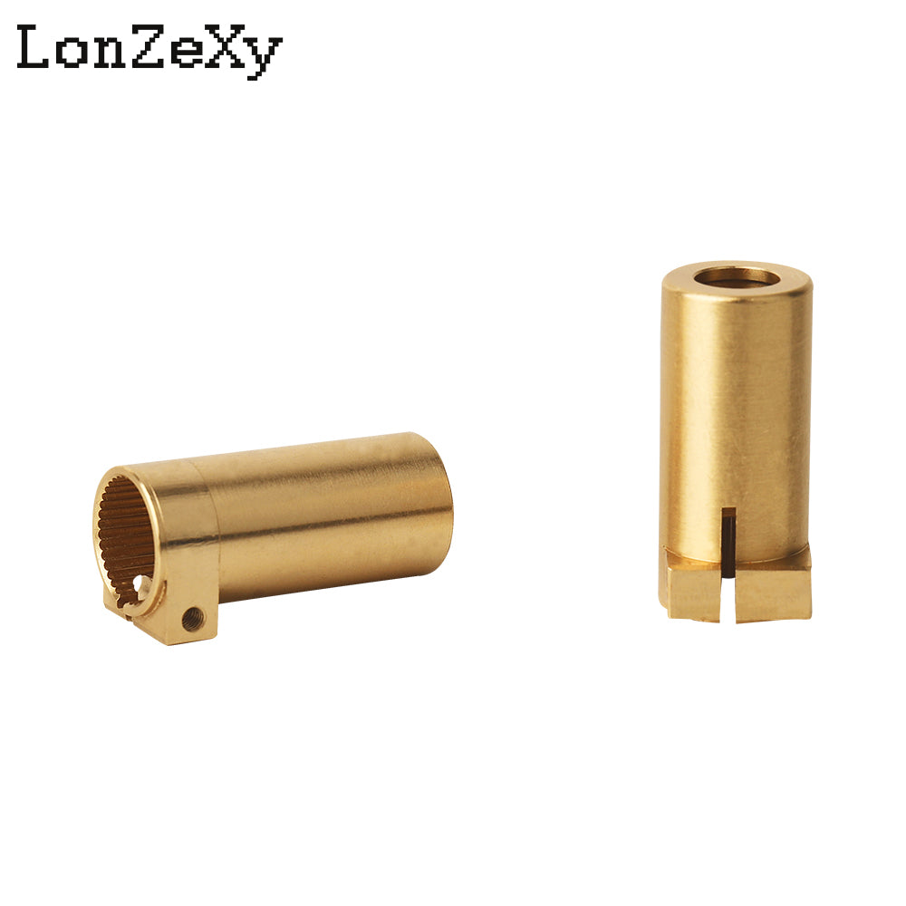 LONEZEXY Brass Rear Axle Knuckle Cup 1 Pair for 1/10 SCX10II