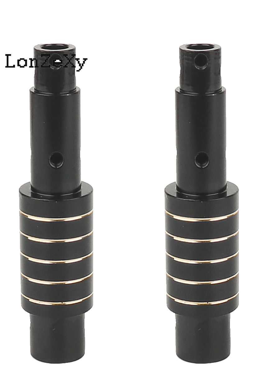 LONZEXY Brass Rear Axle Tube 1 Pair for SCX10 Pro