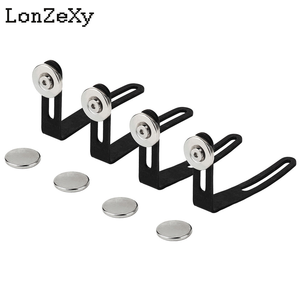 LONZEXY Car Shell Body Mount L-Bracket 4 pcs for SCX10