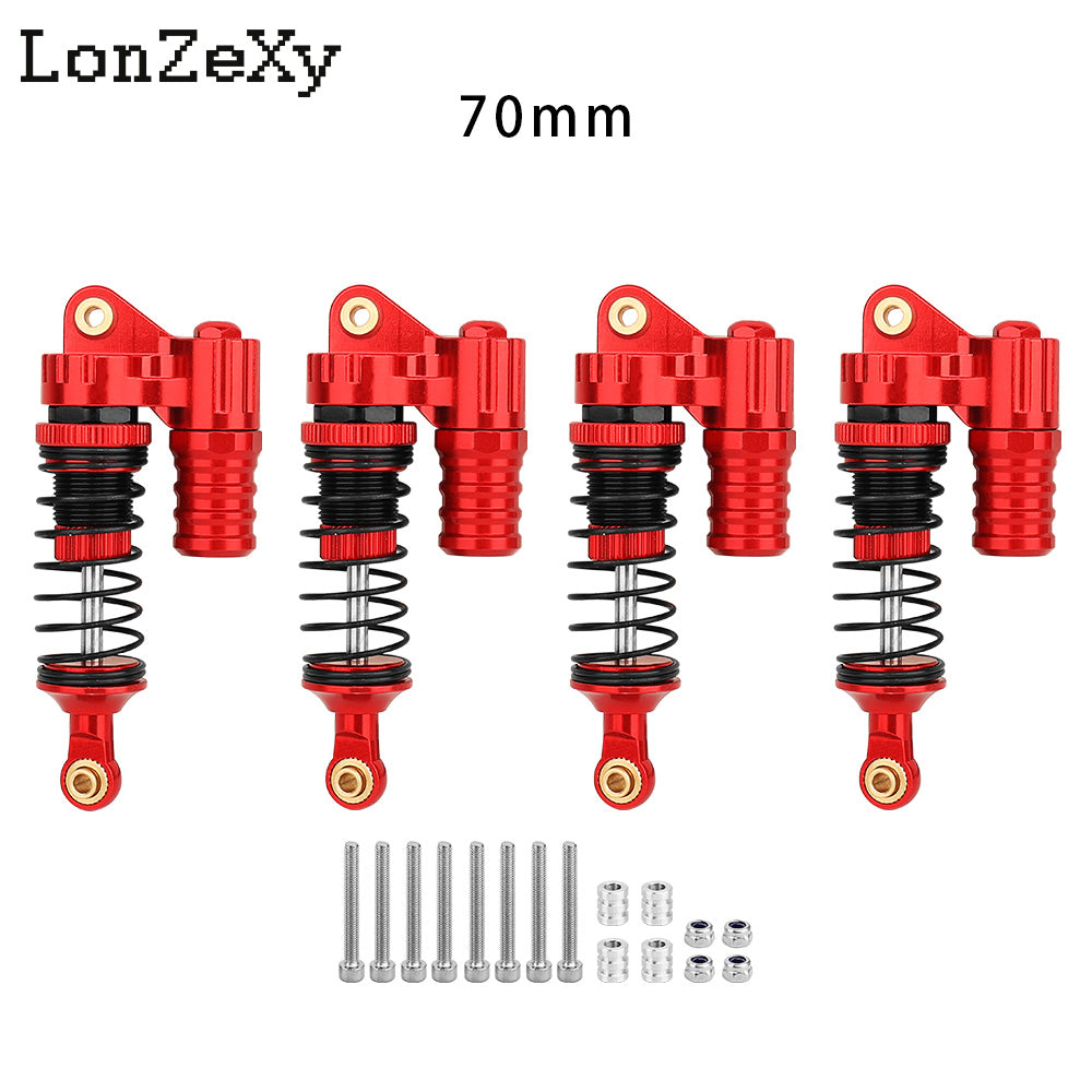 LONZEXY Alloy Shock Damper for SCX10 4PCS