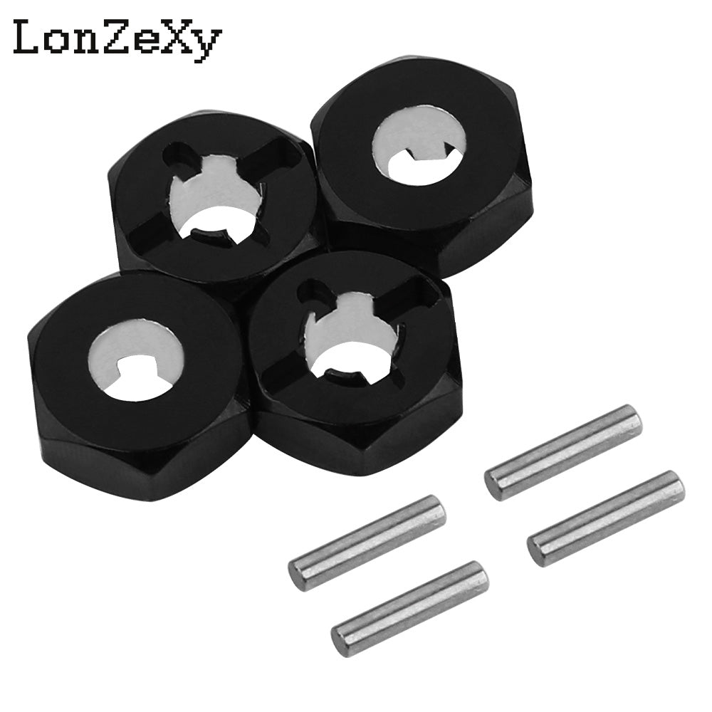 LONZEXY Alloy Wheel Hex Hub Adapter for 1/14 MJX Hyper GO