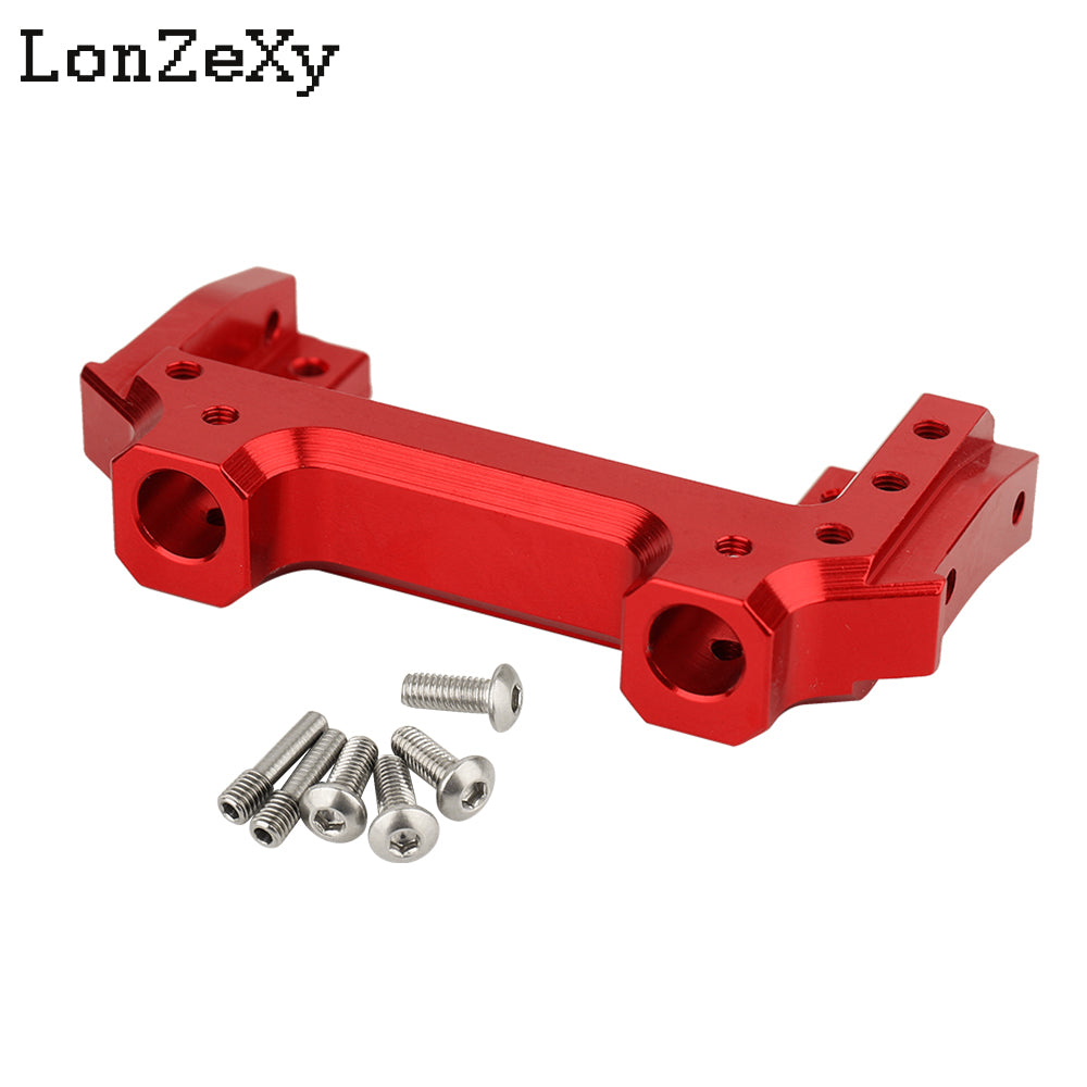 LONZEXY Aluminum Front Rear Chassis Brace Mount for SCX10 II