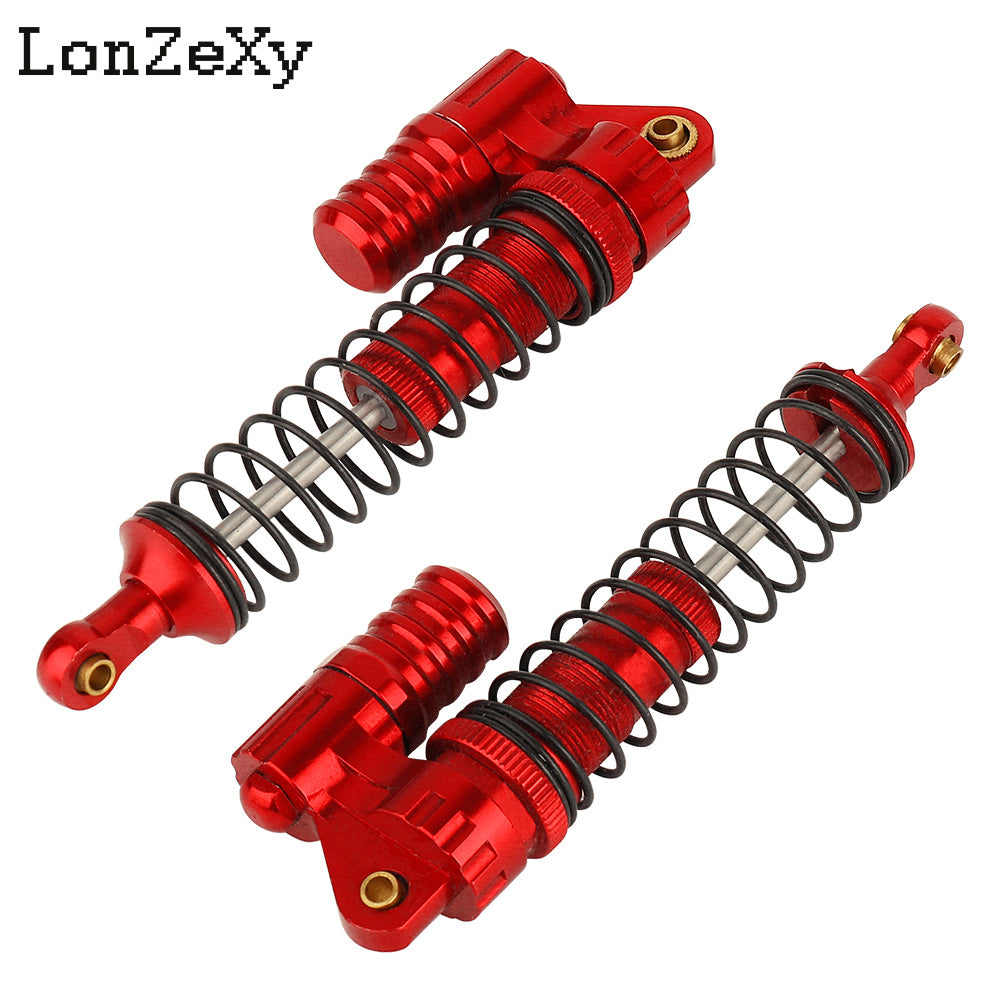 LONZEXY Metal Negative Pressure Shock Set for SCX10 4pcs