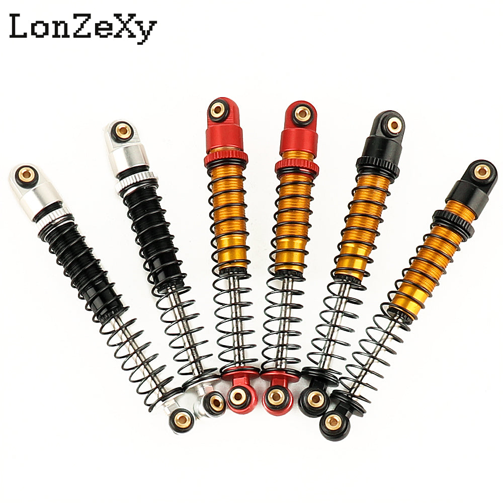 Lonzexy Shocks-Long Double Barrel Damper 51mm for SCX24  1/24 RC