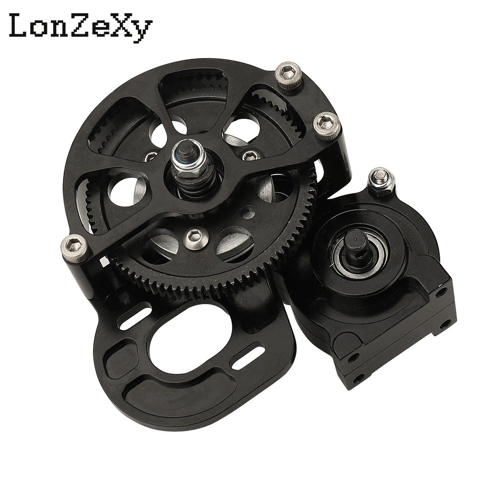 LONZEXY Metal Forward Transmission Gearbox for SCX10 & SCX10 II
