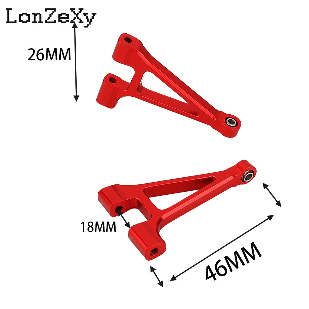 LONZEXY Metal Swing Arm +Steering Cup Set For Mjx 1/14