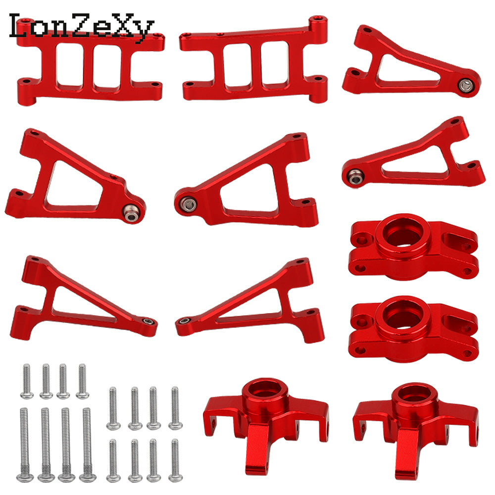 LONZEXY Metal Swing Arm +Steering Cup Set For Mjx 1/14