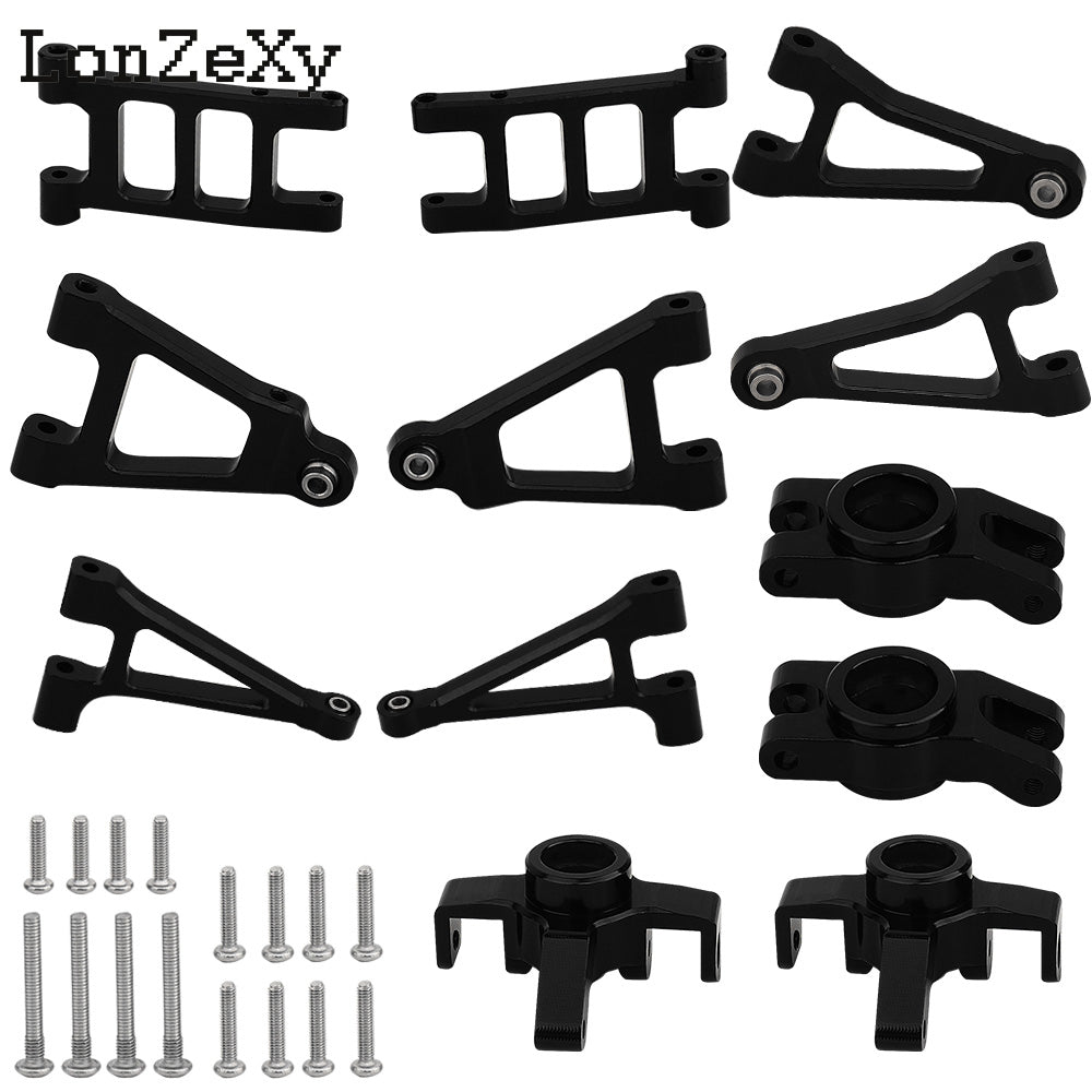 LONZEXY Metal Swing Arm +Steering Cup Set For Mjx 1/14