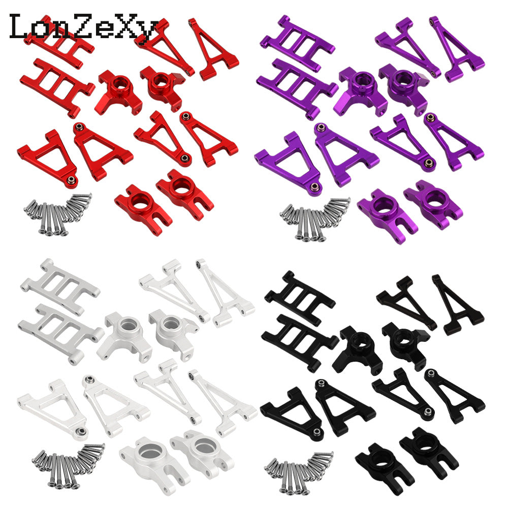 LONZEXY Metal Swing Arm +Steering Cup Set For Mjx 1/14