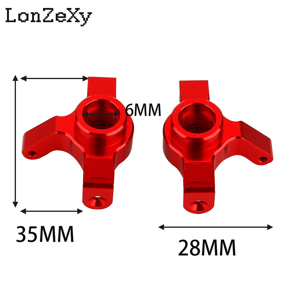 LONZEXY Metal Swing Arm +Steering Cup Set For Mjx 1/14