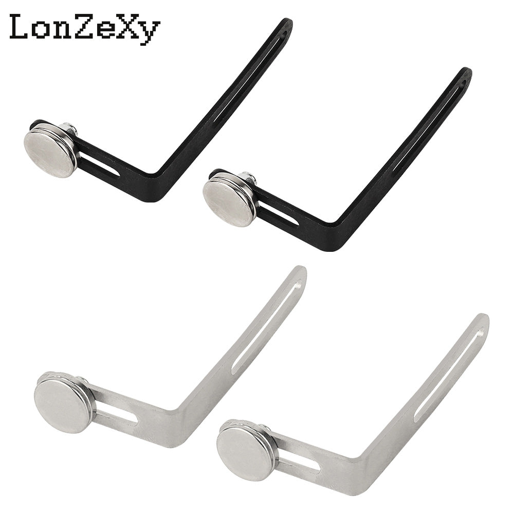 LONZEXY Car Shell Body Mount L-Bracket 4 pcs for SCX10