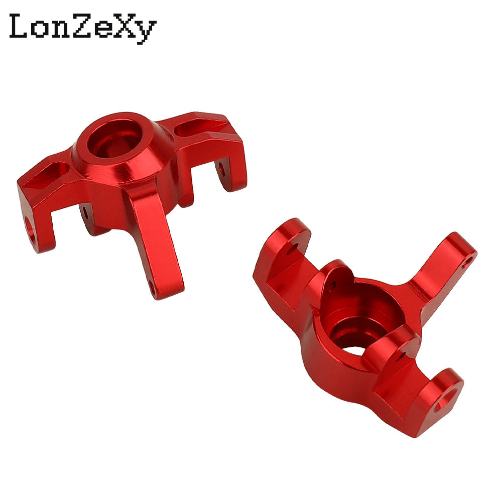 LONZEXY Aluminum Front Rear Steering Knuckle for 1/14 MJX Hyper Go