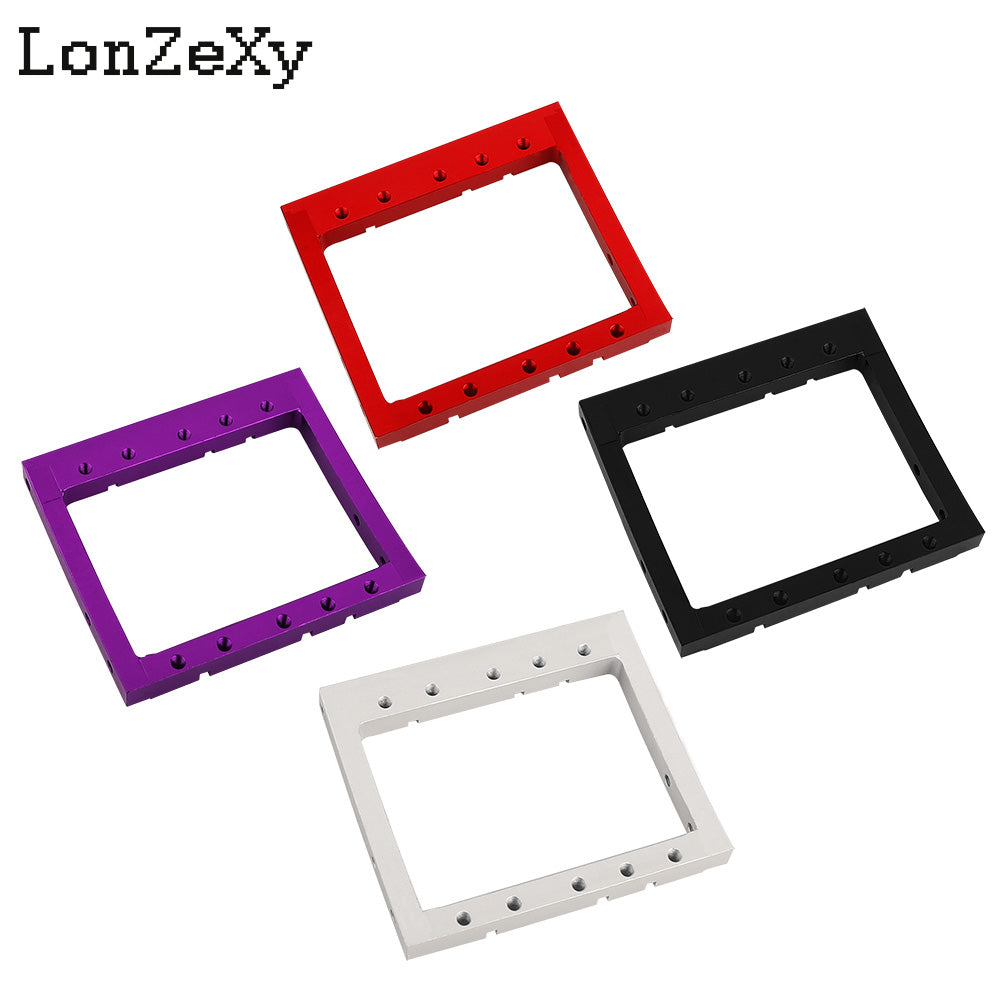 LONZEXY Metal Servo Mounts Bracket for SCX10 II
