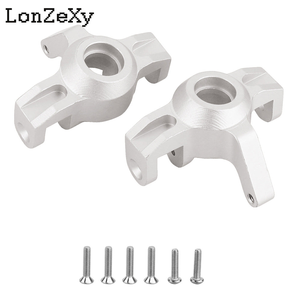 LONZEXY Aluminum Front Rear Steering Knuckle for 1/14 MJX Hyper Go