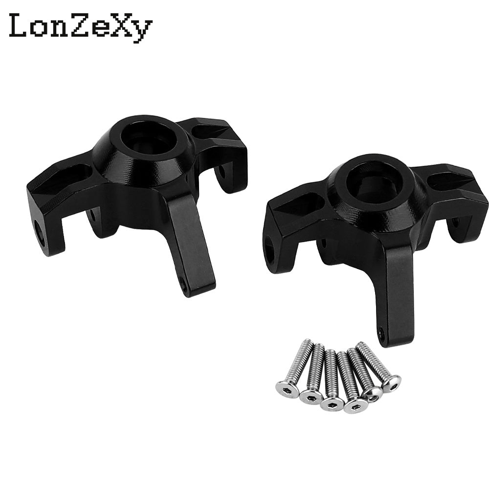 LONZEXY Aluminum Front Rear Steering Knuckle for 1/14 MJX Hyper Go