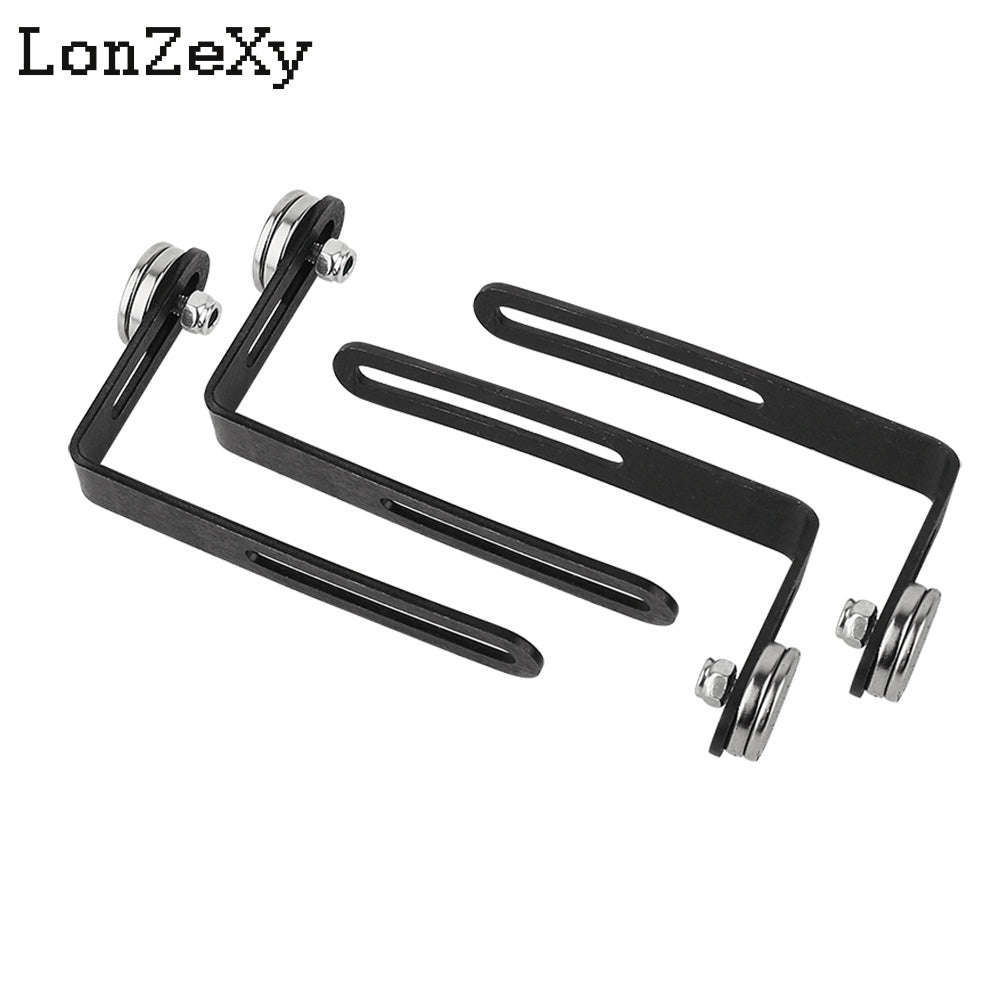 LONZEXY Car Shell Body Mount L-Bracket 4 pcs for SCX10