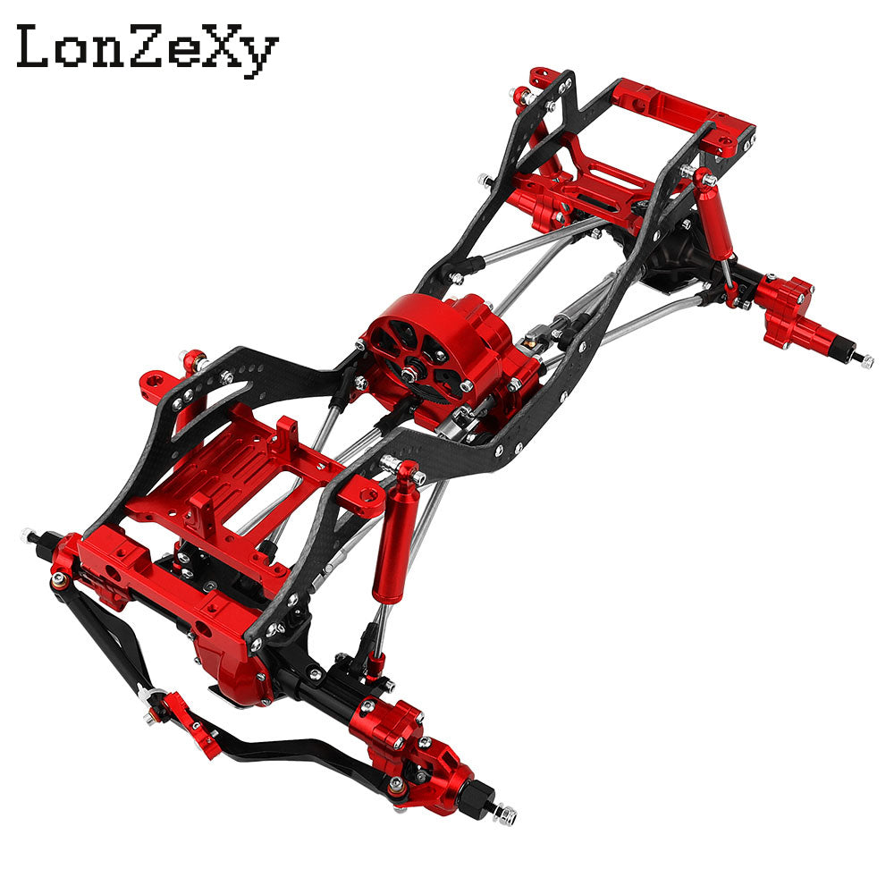 LONZEXY DIY 4x4 Heightened Frame for SCX10