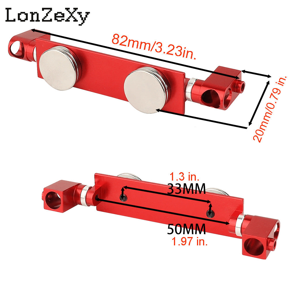 LONZEXY Magnetic Body Shell Mount Column Kit for Sakura TT-01 TT-02