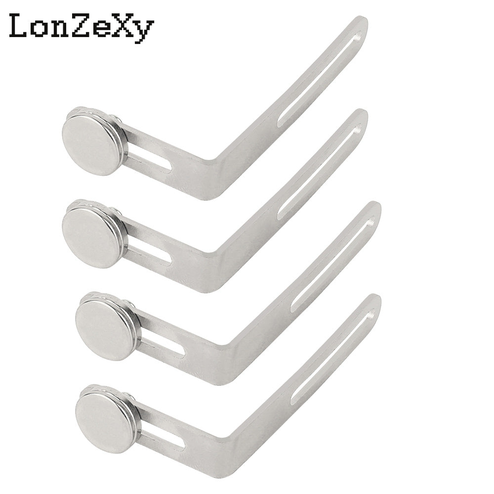 LONZEXY Car Shell Body Mount L-Bracket 4 pcs for SCX10