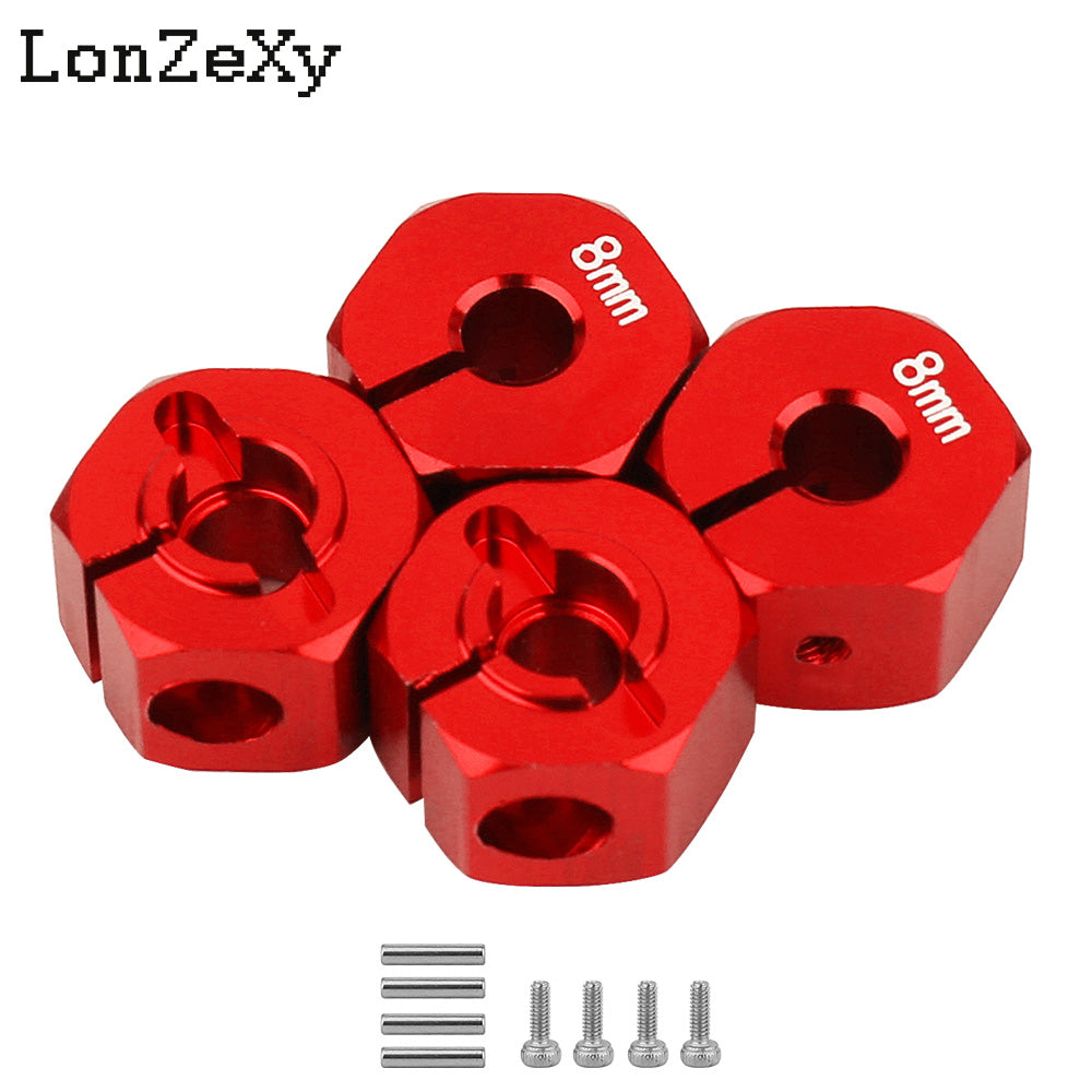 LONZEXY Widened Adapter 8-12mm Thickness SCX10 4 pcs/set
