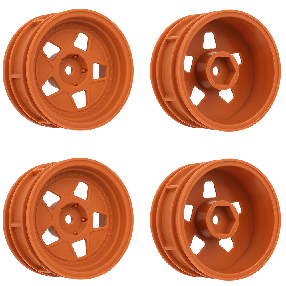 1/10 RC On-Road Car Plastic Wheel Rims Style B 47g 12mm Hex Multi Color Empty Hubs RC Modification Parts