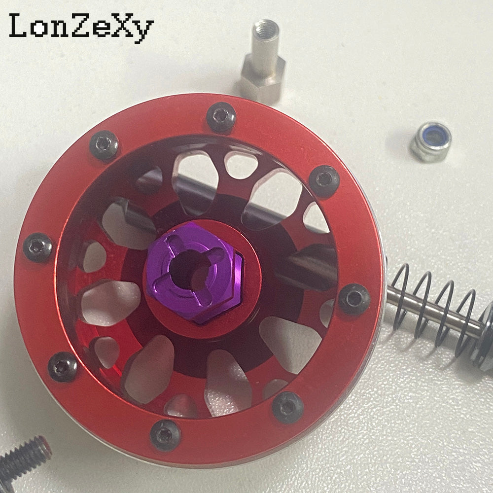 LONZEXY 4pcs 15mm/20mm/25mm Wheel Adapter for 1/10 TRX4 Scx10