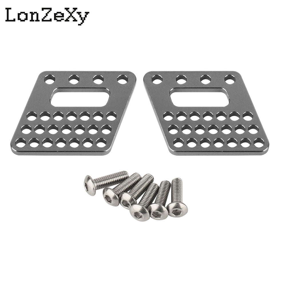 LONZEXY Aluminum Front and Rear Dual Damper Shock Mount for 1/10 Axial Wraith