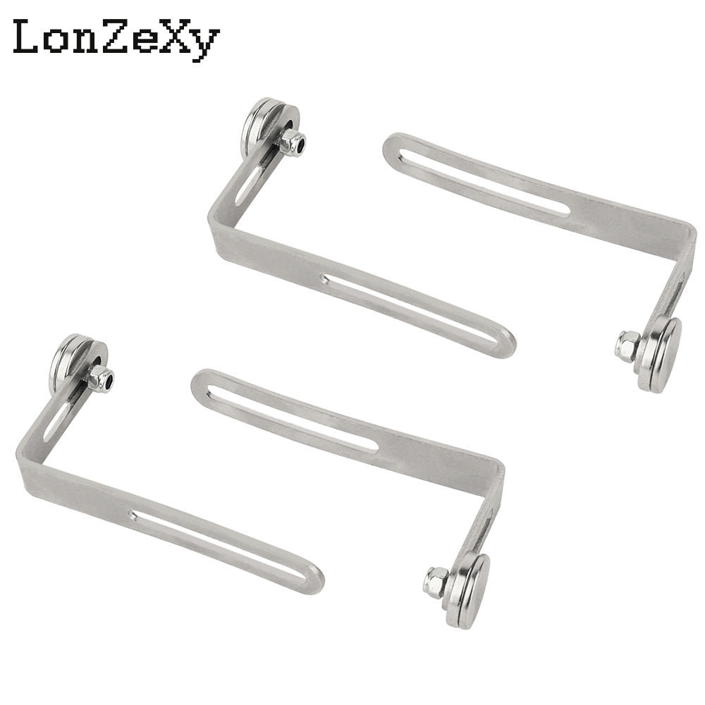 LONZEXY Car Shell Body Mount L-Bracket 4 pcs for SCX10