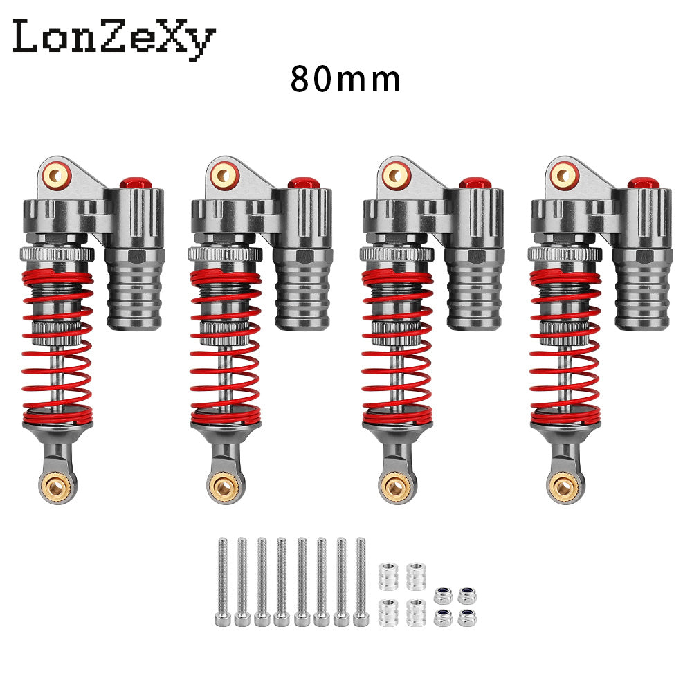 LONZEXY Alloy Shock Damper for SCX10 4PCS