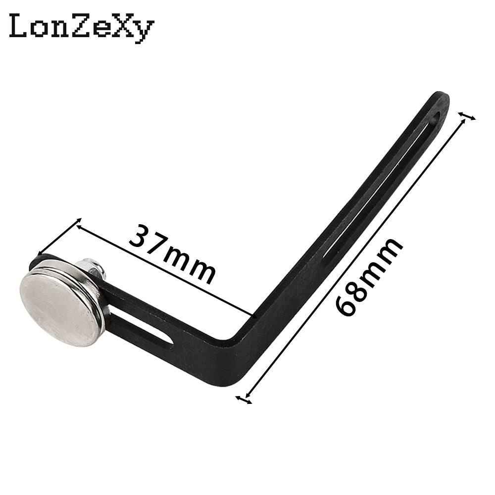 LONZEXY Car Shell Body Mount L-Bracket 4 pcs for SCX10